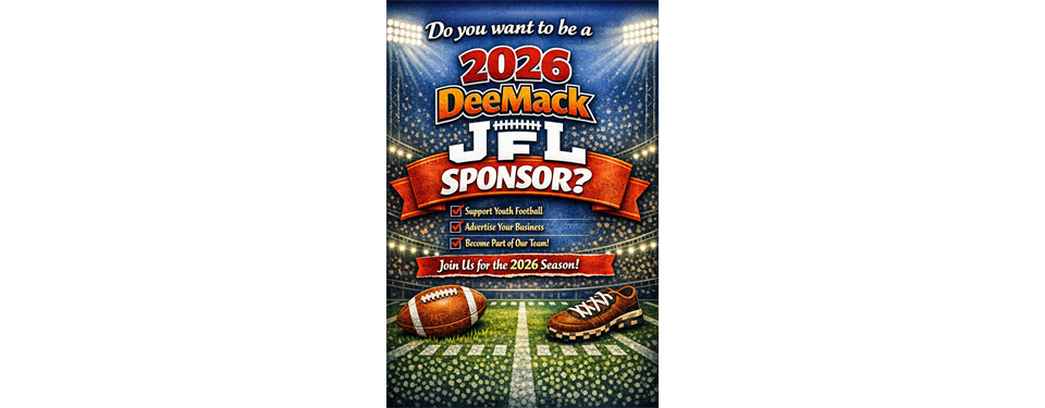 Do you want to be a sponsor for our 2026 season?